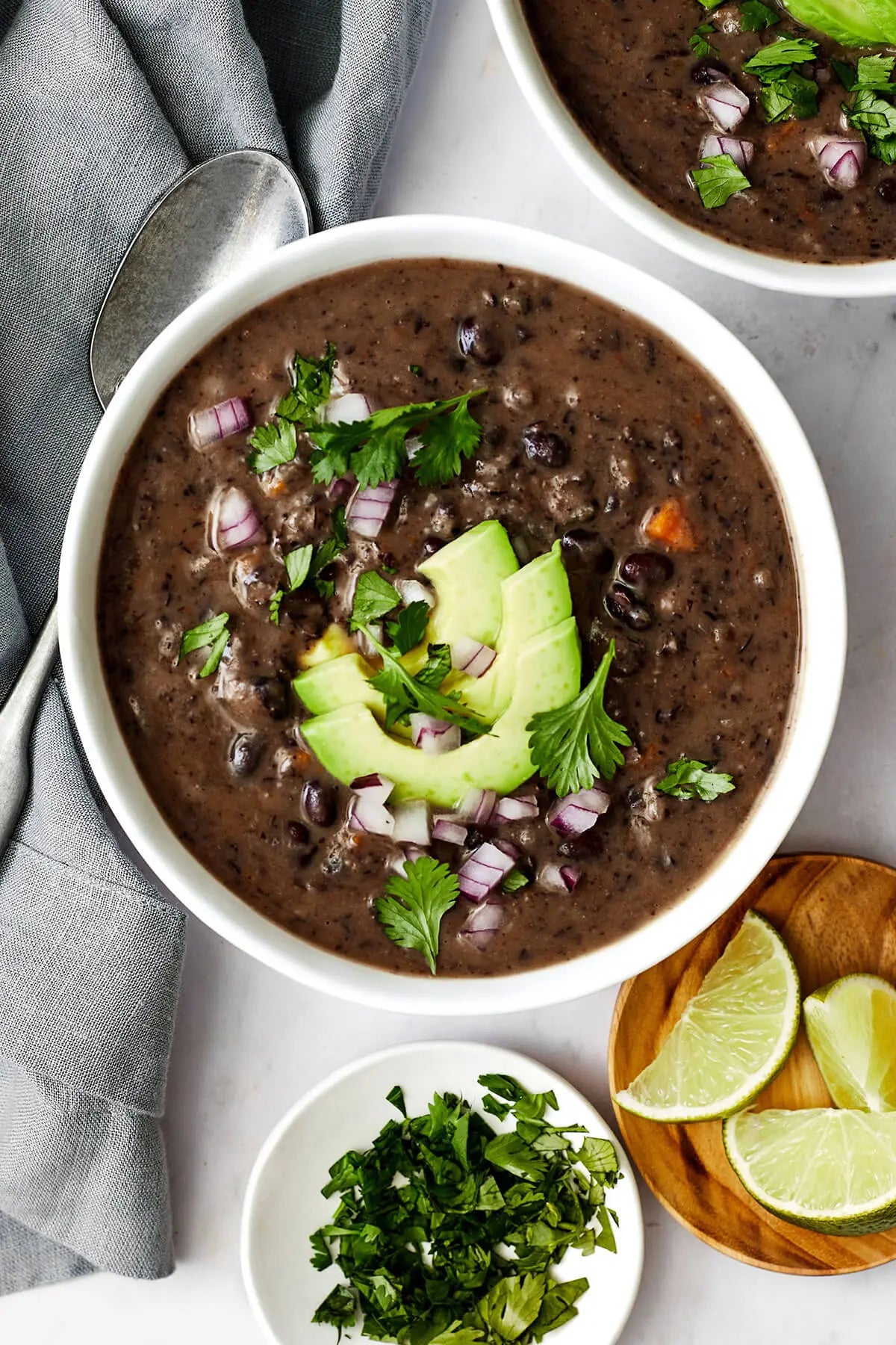 Smoky Black Bean Soup