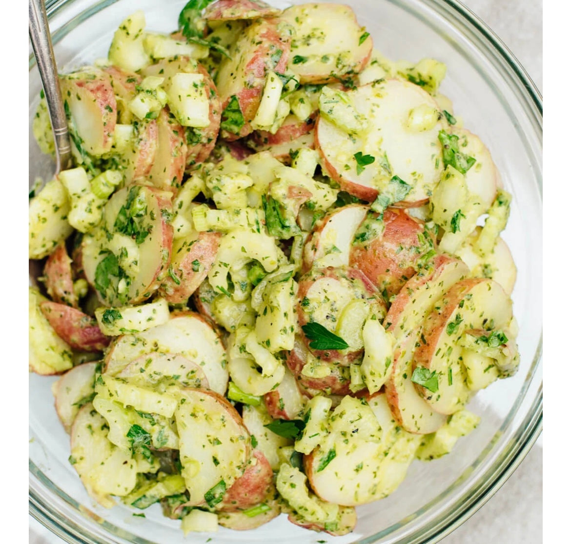 Herbed Potato Salad (Fat Free) Lunch Option