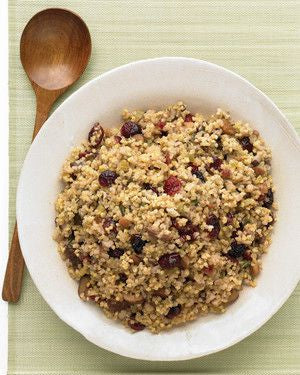 Millet and Chestnut Stuffing **