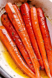 Maple Glazed Carrots **
